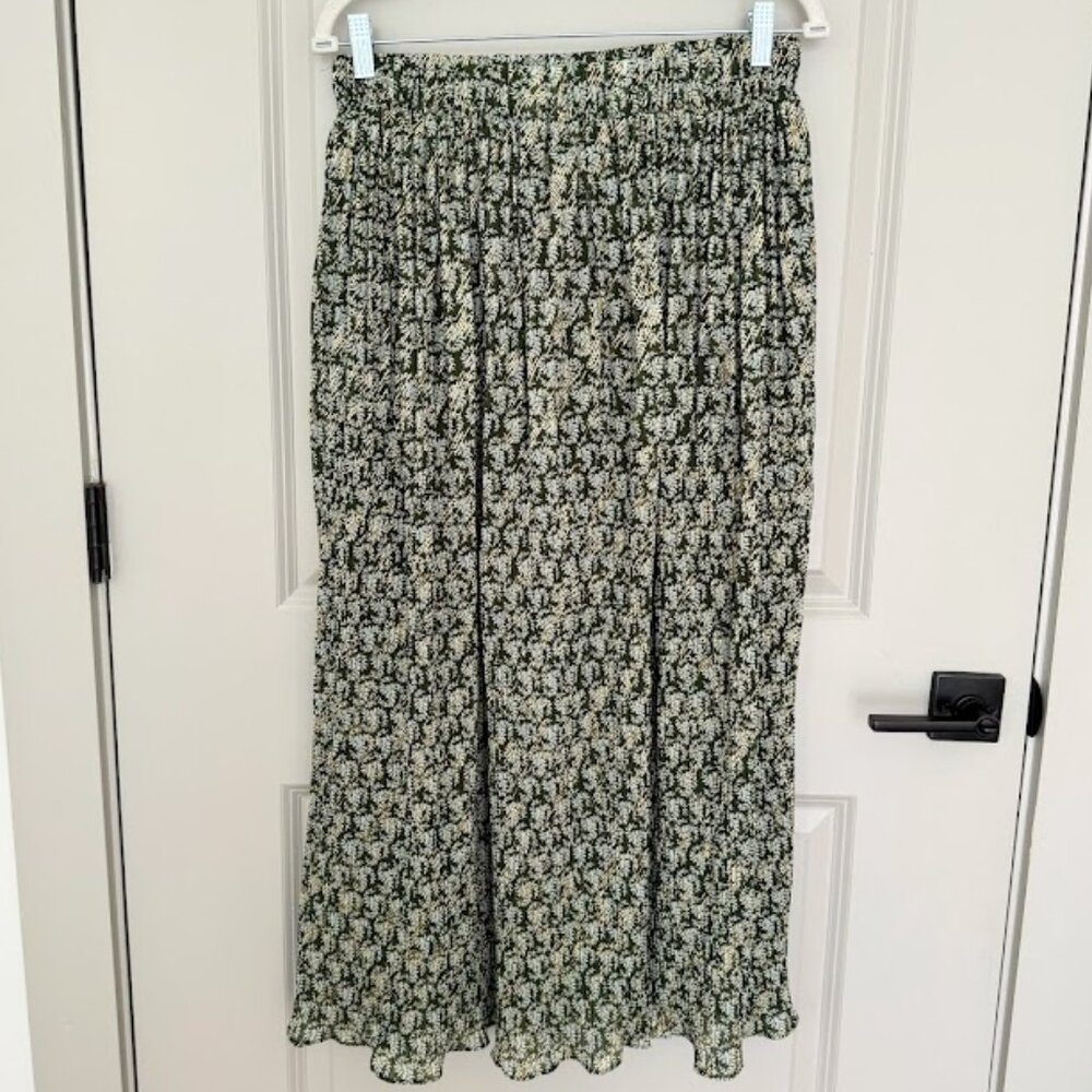 Easy Clothes Floral Maxi Skirt